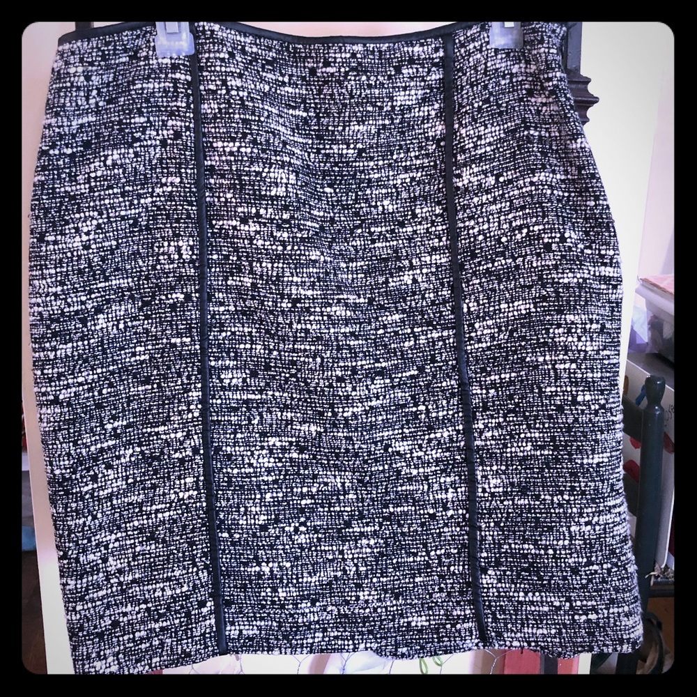 Black and White Skirt